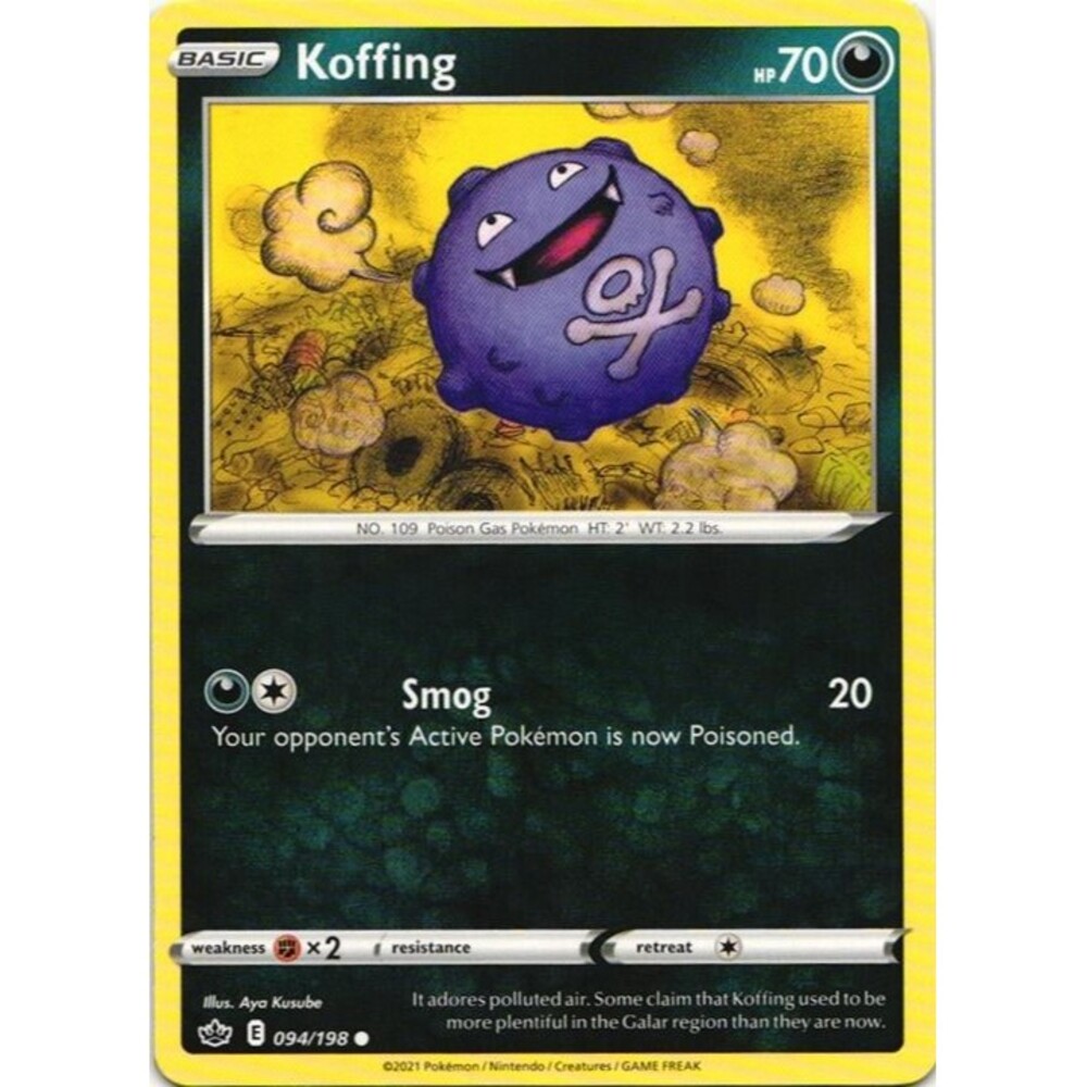 Koffing #94 Pokemon Chilling Reign
